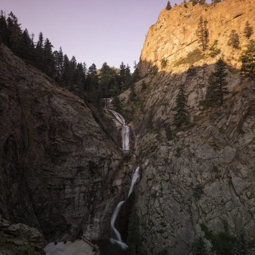 Seven Falls at the Broadmoor in Colorado Springs