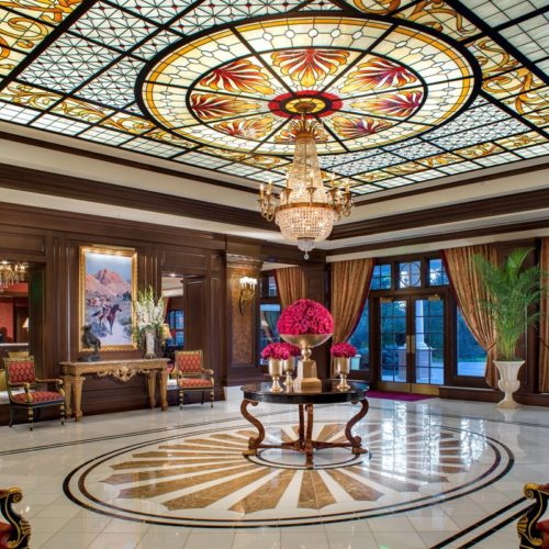 Interior of the Broadmoor in Colorado Springs, CO