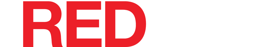 red and white logo for RED2022 labor summit